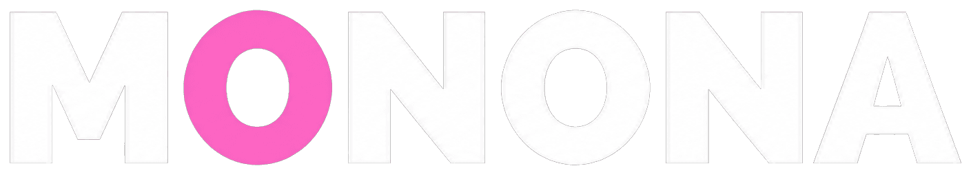 Logo de Monona, aliado de temporada de Miss Universe Talca 2026.