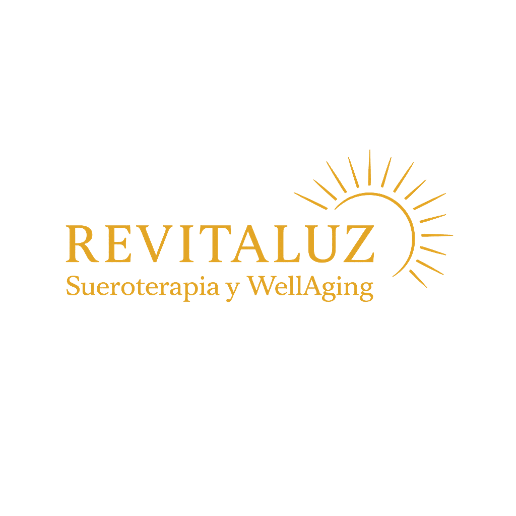 Logo de RevitaLuz, Auspiciador Plata de Miss Universe Talca 2026.